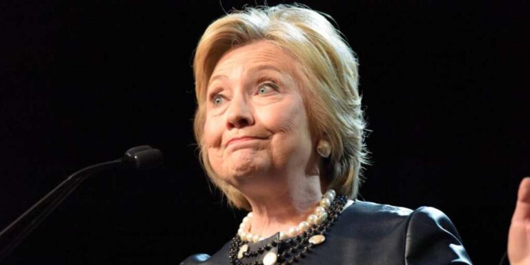 Clinton Fantasizes About National Announcement On Trump